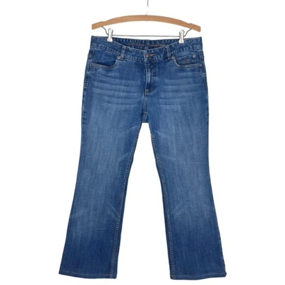 HARLEY-DAVIDSON Y2K Bootcut Jeans - Size 10 Long - Picture 1 of 13